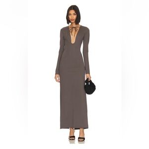 LPA Long Sleeve Maxi Dress